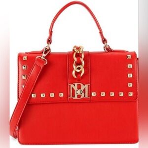 ❤️❤️ NWT Badgley Mischka Red Clutch or Crossbody Bag